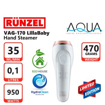 RUNZEL VAG-170SE LILLABABY WHITE дорожный отпариватель