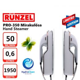 RUNZEL PRO-350 MIRAKULOSA WHITE компактный отпариватель
